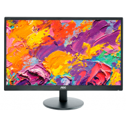 23.6- AOC MVA LED M2470SWH Black (5ms, 20M:1, 250cd, 1920x1080, 178°/178°, VGA, 2xHDMI, Speakers 2 x 2W, Audio Line-out, VESA)